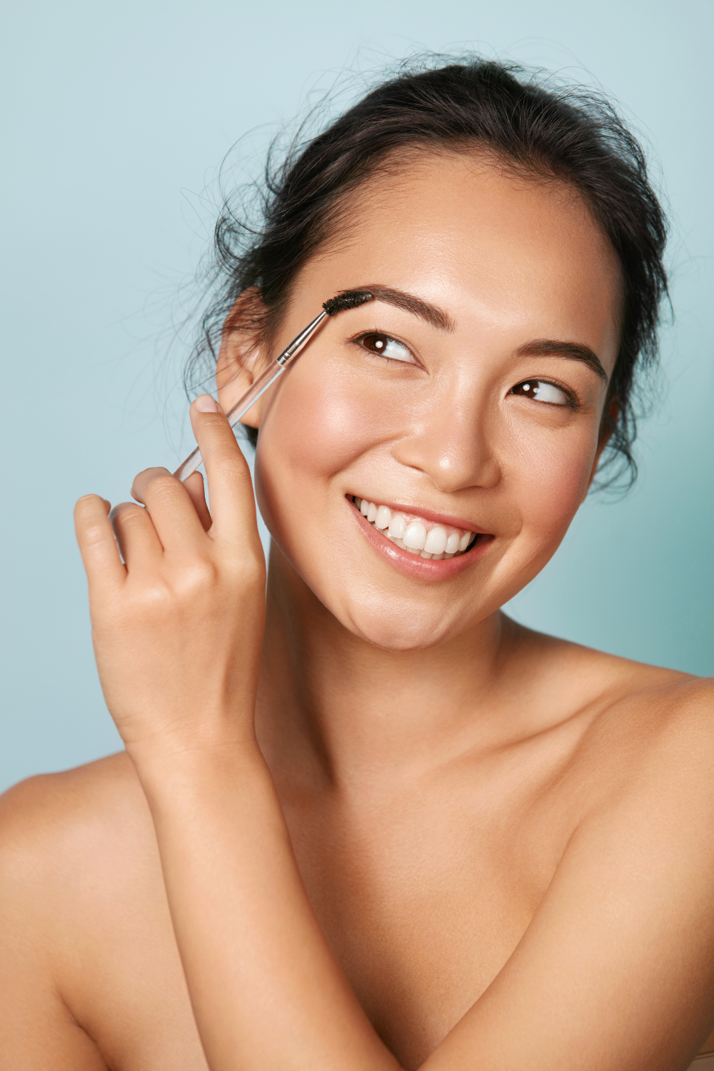 What happens when you stop using an eyebrow serum?