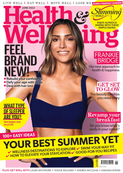 Health & Wellbeing Magazine featuring Dermaworks Glow Glycolic Acid face wash