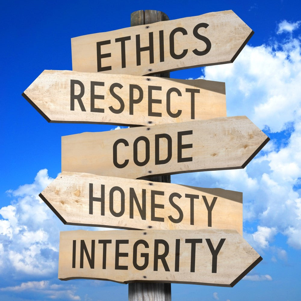 Dermaworks Skin Care and Beauty - Honestly - integrity - Respect sign - what we stand for