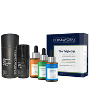 Dermaworks anti aging skin care for men featuring men's skin care gift set and expert moisturiser.