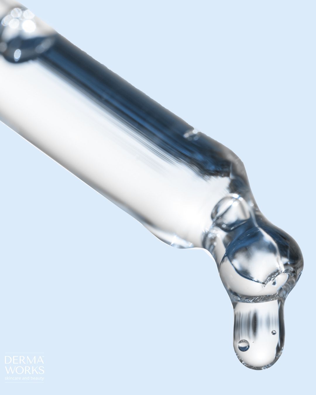 Hydrating hyaluronic acid serum for winter skincare, boosting moisture and radiant glow