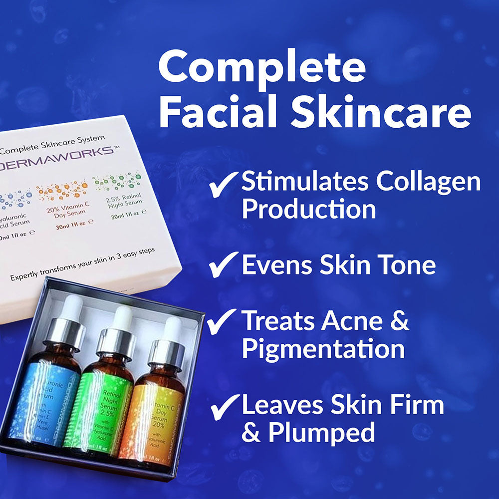 stmulates collagen production evens skin tone treats acne and pigmentation leaves skin firm and plumped