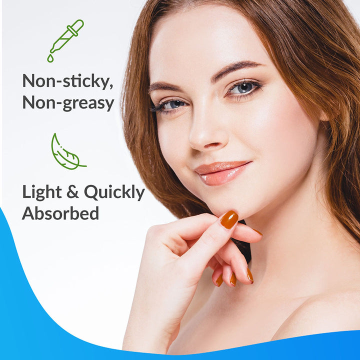 dermaworks best hylaronic acid serum 2023 non sticky non greasy quick absorbed vegan formula