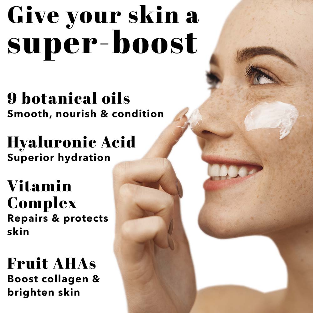 give your skin a super boost with dermaworks best top women's moisturiser 2023 with hyaluronic acid and botanical oils