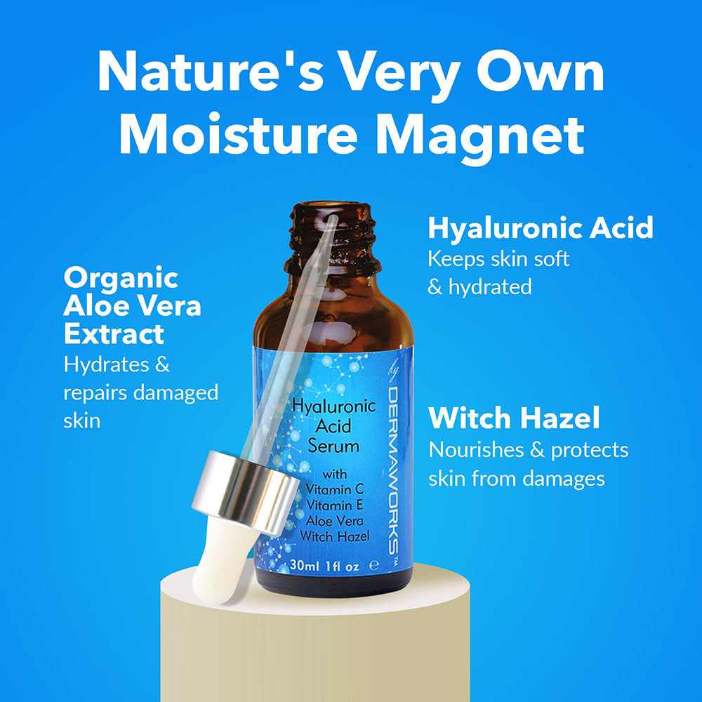 the best beauty serum 2023 for skin hydration for menopause organic aloe veraa, hyaluronic acid witch hazel